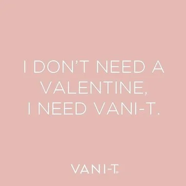 VANI-T Quote I don't need a valentine I need VANI-T