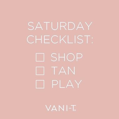 VANI-T Quote Staurday checklist tan